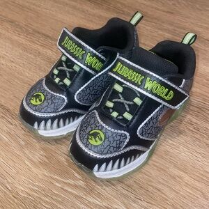 Jurassic park toddler shoes 9c